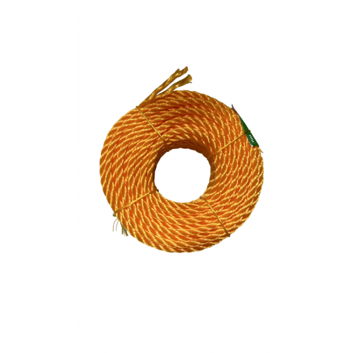 حبل نايلون، حبل مخيمات الوان، طول 20 ياردة سماكة 6 ملم (كرتون4كيلو,18 لفة)